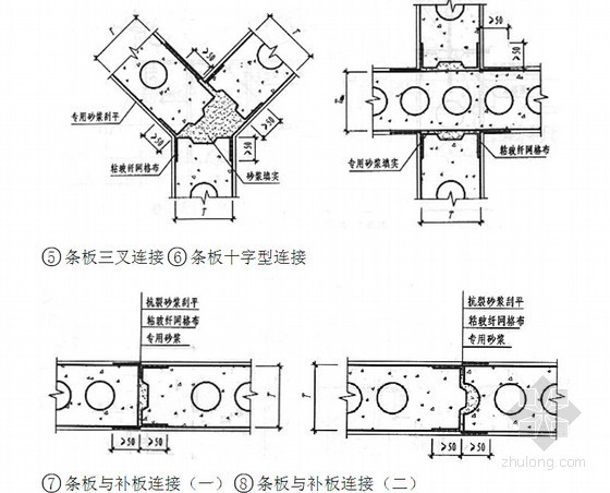 复合条板施工方案资料下载-[江苏]文化中心工程混凝土条板施工方案(附图)