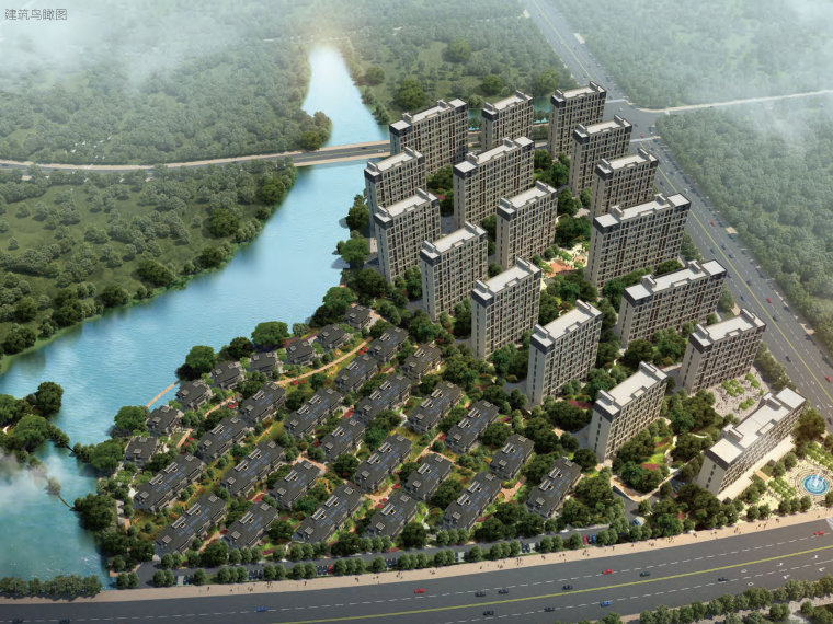 张家港高新区核心区概念规划设计资料下载-[苏州]里城高新区城市景观规划设计方案（现代风格）