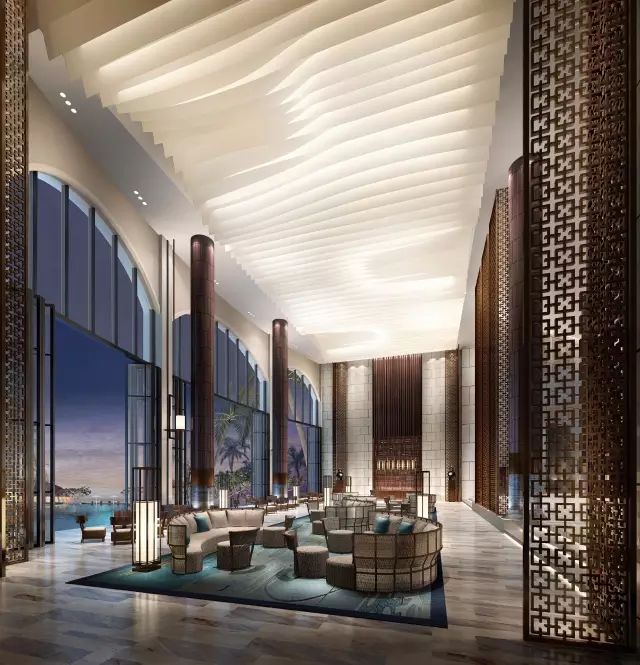 [分享]新中式酒店大堂,这样的设计才高逼格!