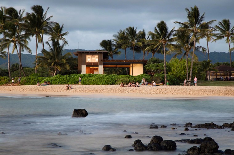 热带海岛住宅资料下载-夏威夷Hale Nukumoi海岛住宅