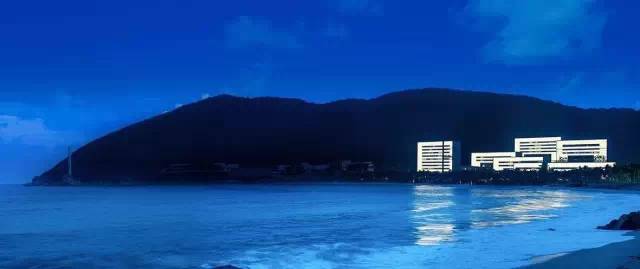 广州酒店植物资料下载-一座酒店独占一个湾区，就是这么高冷范儿！
