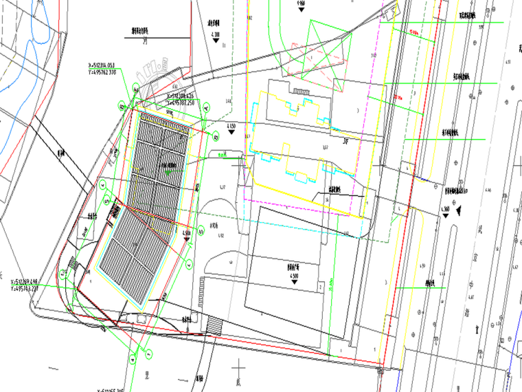 配电室改造CAD图资料下载-钢框架结构售楼处CAD图（建筑结构电气给排水）