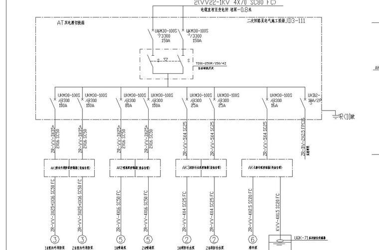 大学教学楼投标资料下载-某办公及教学楼电气消防图