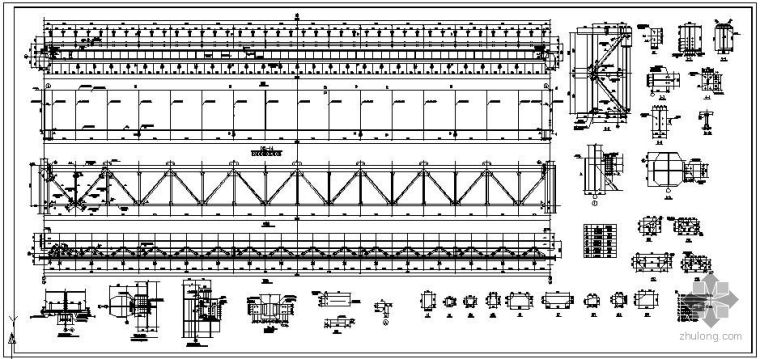 50T小型冷库设计资料下载-某50t吊车梁节点构造详图