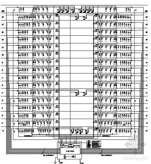 12层楼火灾报警系统资料下载-火灾报警系统系统图