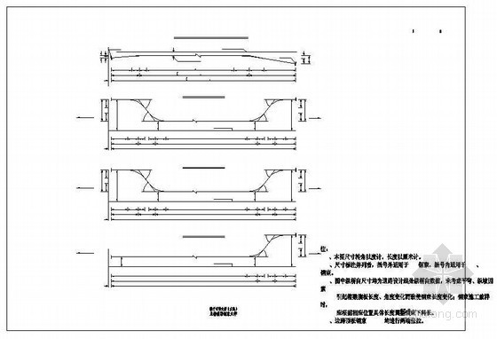 梁孔加固大样资料下载-连续钢构特大桥主桥箱梁钢束大样节点详图设计