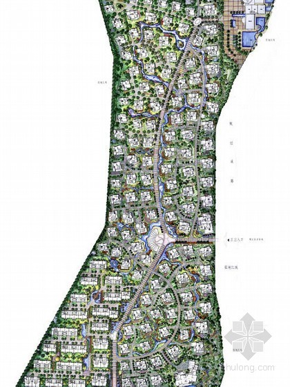 住宅居住社区景观案例分析资料下载-[福州]大型居住社区景观方案设计