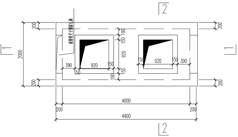 [重庆]城市副中心1741米城市次干路施工设计图纸(道路/边坡/交通/电气/给排水)_6