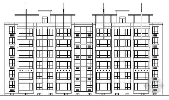 6层框架住宅楼施工图资料下载-框架住宅楼建筑施工图