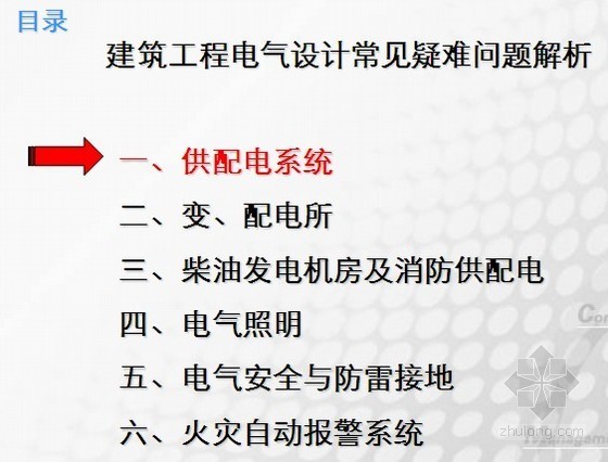 消防疑难问题资料下载-建筑工程电气设计常见疑难问题解析PPT190页（知名设计院经验分享）