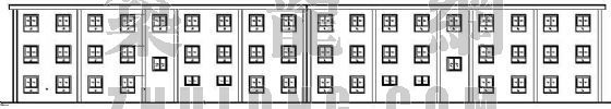 职工宿舍建筑平面图资料下载-某公司职工宿舍建筑施工图