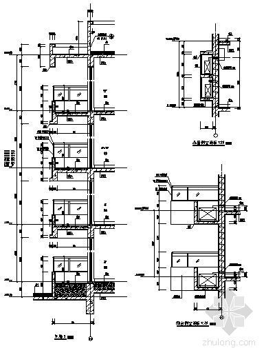 三层建筑墙身大样节点大样资料下载-墙身节点大样图2