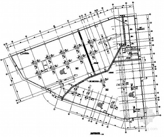 [云南]框架结构商住楼结构施工图（六层 筏板基础）- 