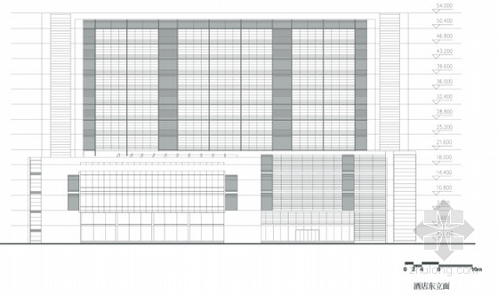 [江苏]大型住宅区规划及单体设计方案文本（含cad 精品方案 附图丰富）-住宅区立面图