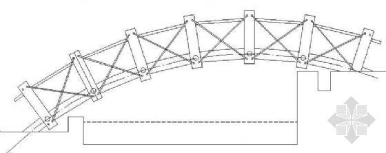 通道桥施工图设计资料下载-小景桥施工图