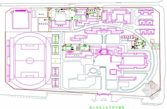 6层中学宿舍楼CAD设计资料下载-深圳某中学教学楼、科学楼及宿舍楼工程施工组织设计（框架结构 图文并茂）