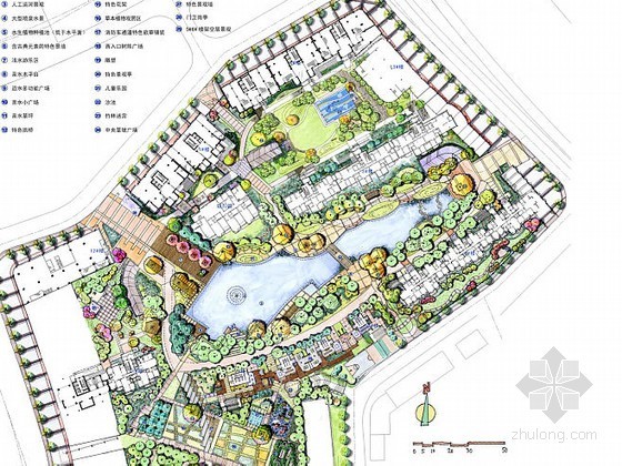 居住区扩初设计方案资料下载-居住区环境景观扩初设计方案