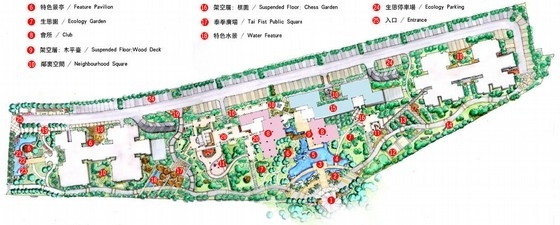 居住区规划上海绿城玫瑰园资料下载-[成都]居住区环境景观规划扩初设计方案