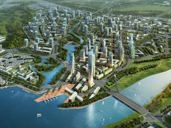 城市规划设计发方案资料下载-[广东]城市规划及单体设计方案文本