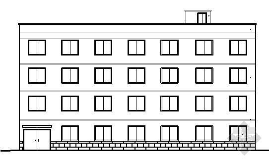 建筑方案图单身公寓资料下载-某单身公寓建筑结构施工图