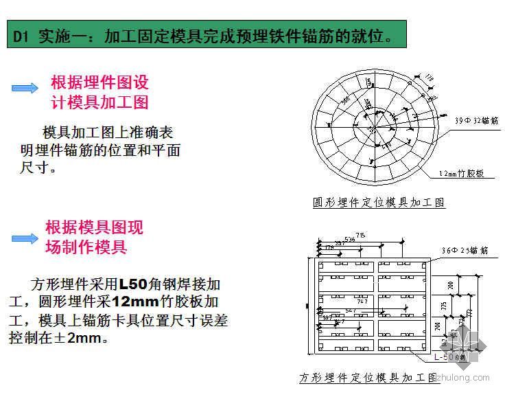 土建结构预埋铁件资料下载-钢结构预埋铁件定位控制（QC成果）