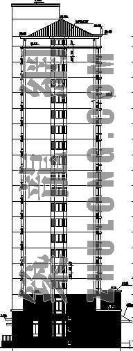 某高层坡屋面住宅楼建筑施工图（全套）-2