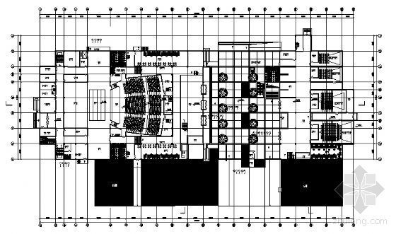 某二层剧场建筑方案图-3