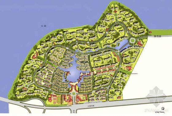 苏州概念方案资料下载-苏州沿湖景观规划概念方案