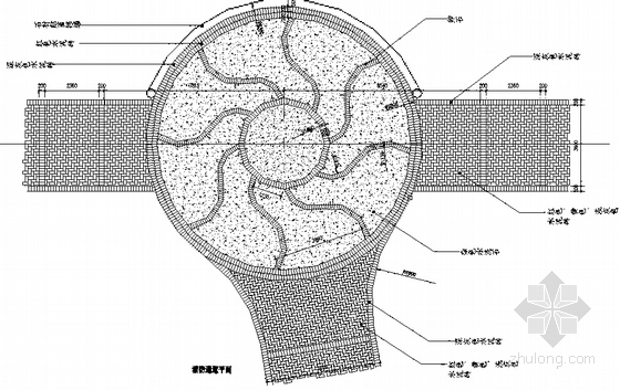 [珠海]亚热带风情商住社区园林景观工程施工图-消防通道设计