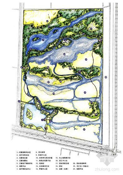 全套桃花源风景名胜区资料下载-上海湿地园风景区2期景观设计全套方案