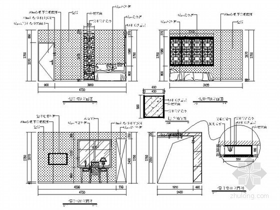 精品三层别墅室内装修设计图- 