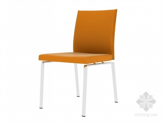 室内3d模型下载椅子视频资料下载-时尚亮丽椅子3D模型下载