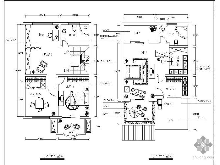 欧式二层别墅的图纸资料下载-欧式二层别墅施工图