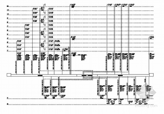 公共建筑的楼梯资料下载-大型公共建筑配电系统图