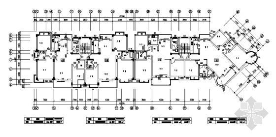 航运新村某高层住宅建筑方案图-3