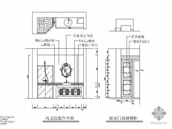 欧式四居室样板房设计图-3