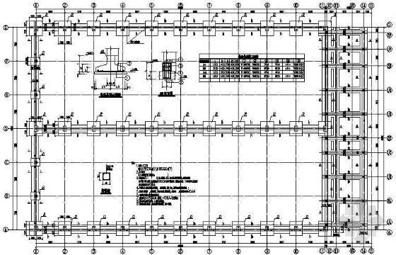推拉折叠门结构图资料下载-某门式刚架厂房结构图纸