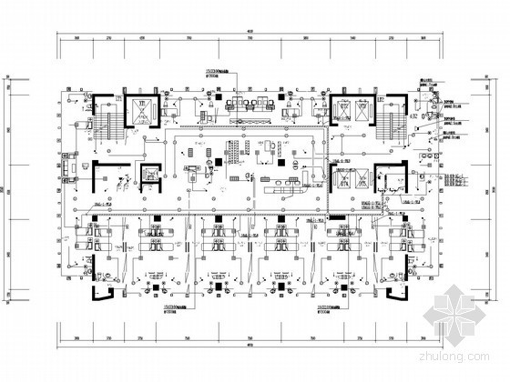 地上设备基础图纸资料下载-[湖北]甲等智能医院综合大楼项目全套电气施工图纸146张（地上二十五层）