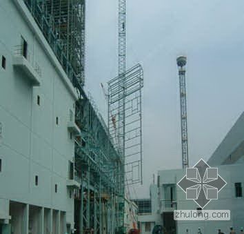 [上海]单层工业厂房钢结构安装方案（最大跨度48m 附照片）- 