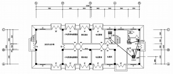 10kv电力线路施工图纸资料下载-某10KV配电所电气施工图