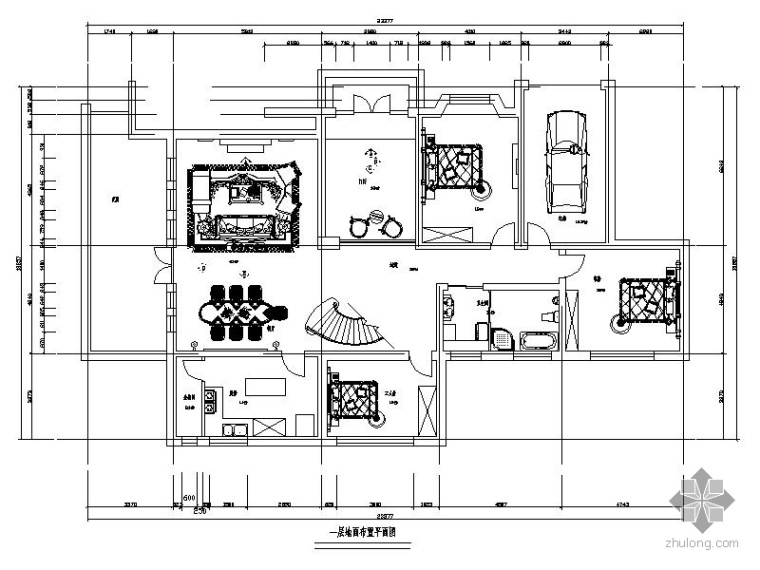 别墅3层设计图资料下载-欧式古典二层别墅设计图（含效果）