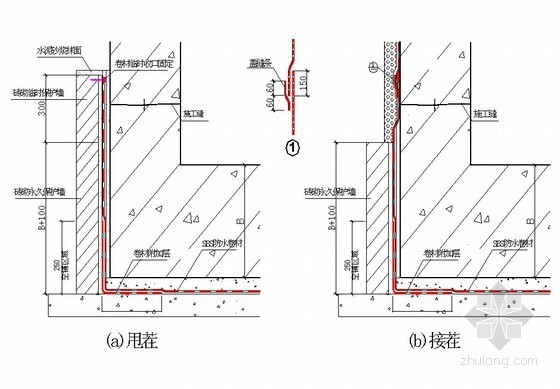 地下室防水卷材施工图片资料下载-[江苏]住宅楼地下室防水工程施工方案(SBS防水卷材)