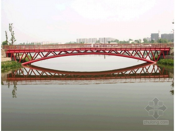 简易钢结构桥图片