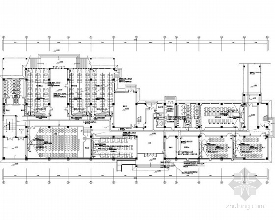 北方综合办公建筑资料下载-[山东]综合办公建筑强弱电电气施工图28张（2014新设计）