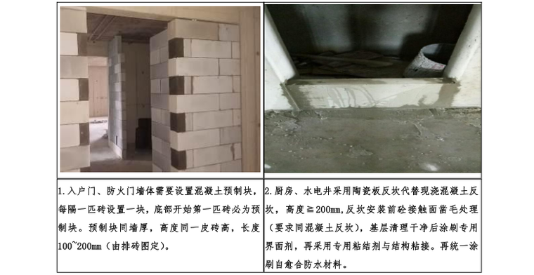 知名地产集团SSGF工业化建造体系1.0高精度砌块砌筑工程标准做法(2017试行版)-节点要求