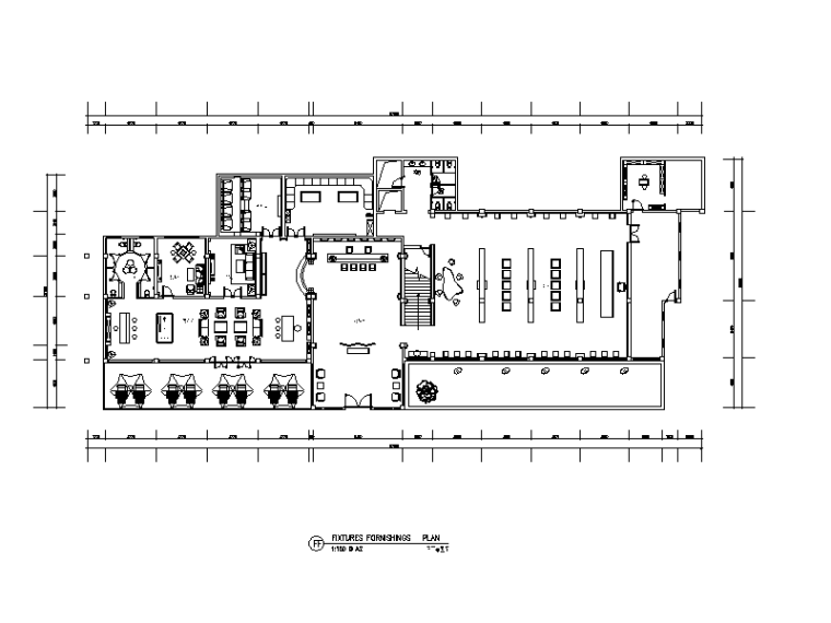 CAD接待大厅资料下载-新中式风格茶楼会所设计CAD施工图（含效果图）