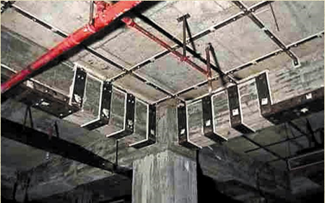 钢筋混凝土结构加固-粘贴钢板加固-楼板加固