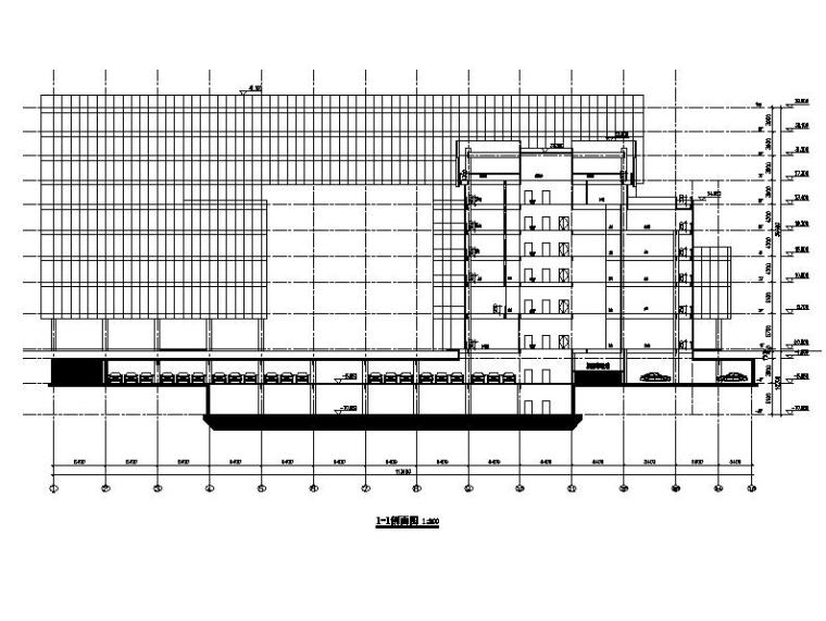 [浙江]高层框架结构县级现代风格机关办公楼建筑施工图-高层框架结构县级现代风格机关办公楼建筑