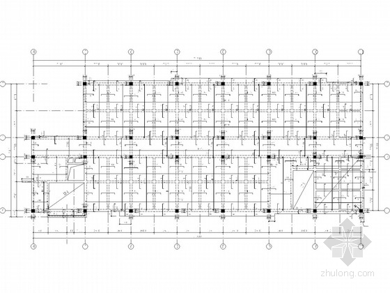9层综合楼电缆敷设资料下载-9层框架技术学院实验综合楼结构施工图