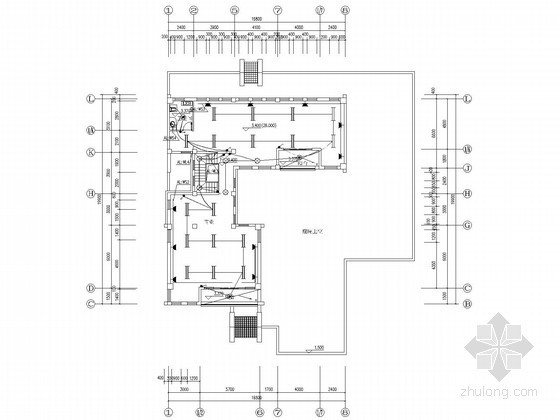 单体商业建筑cad图纸资料下载-[江苏]博览园单体商业建筑群全套电气施工图纸